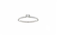 Anello Promesse Donna Amore in Oro bianco Diamante  Ct TH1006 - TH1006